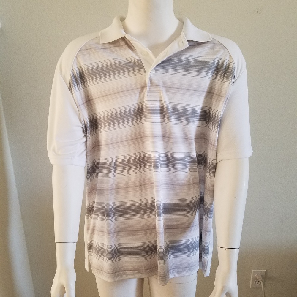 Ben Hogan Golf Polo 1/4 Button Up Shirt
